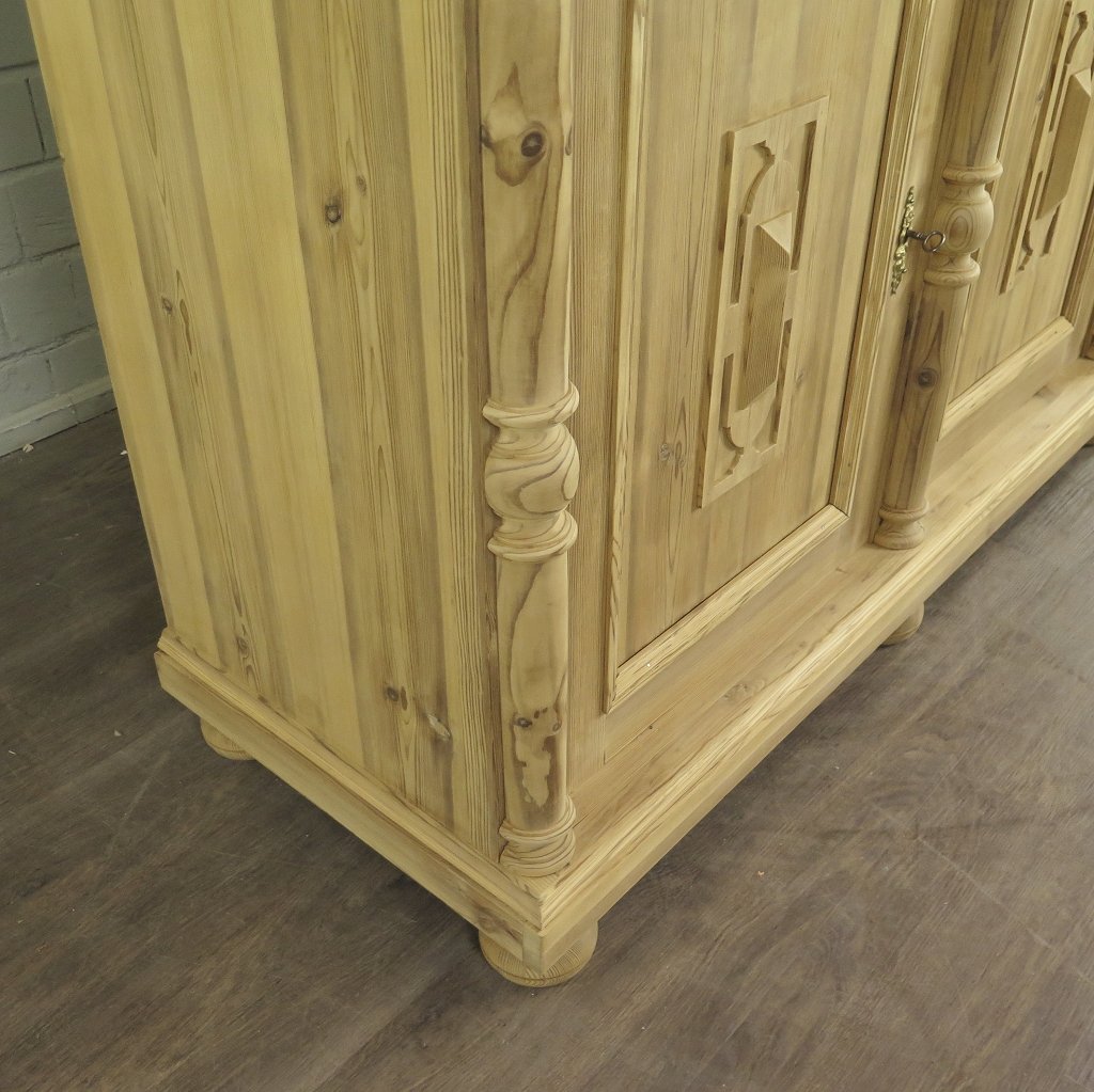 Buffetschrank Schrank Gründerzeit 1880 Kiefer