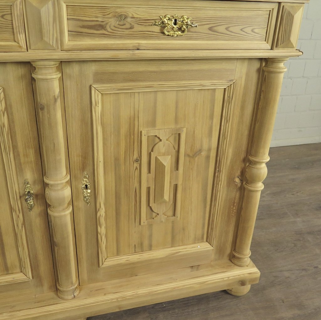 Buffetschrank Schrank Gründerzeit 1880 Kiefer