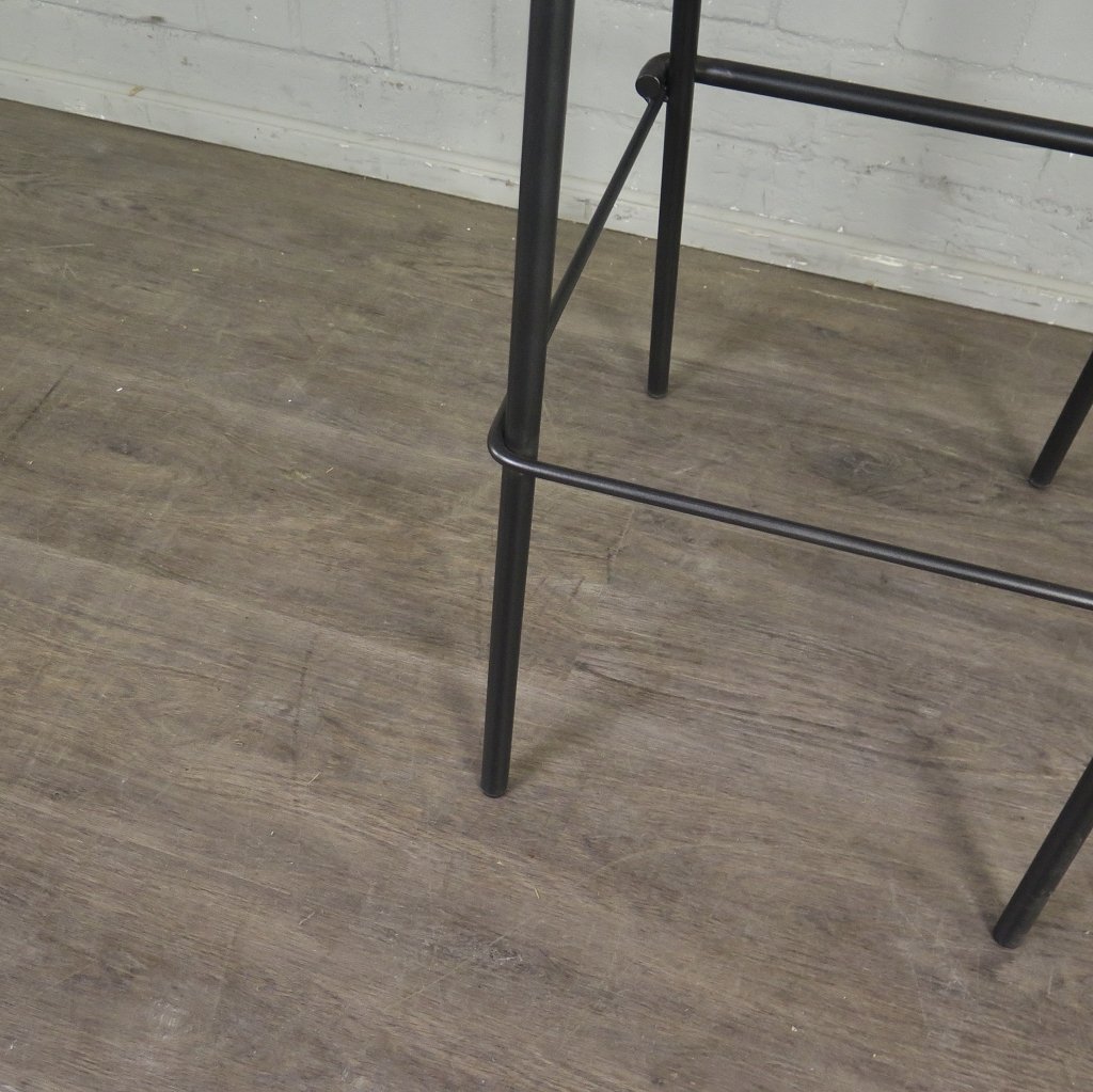 Barhocker Barstuhl Braun Velour