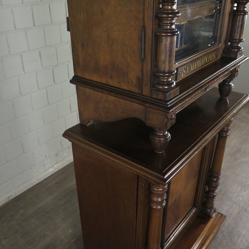 Spieluhr Symphonion Gründerzeit 1880 Nussbaum