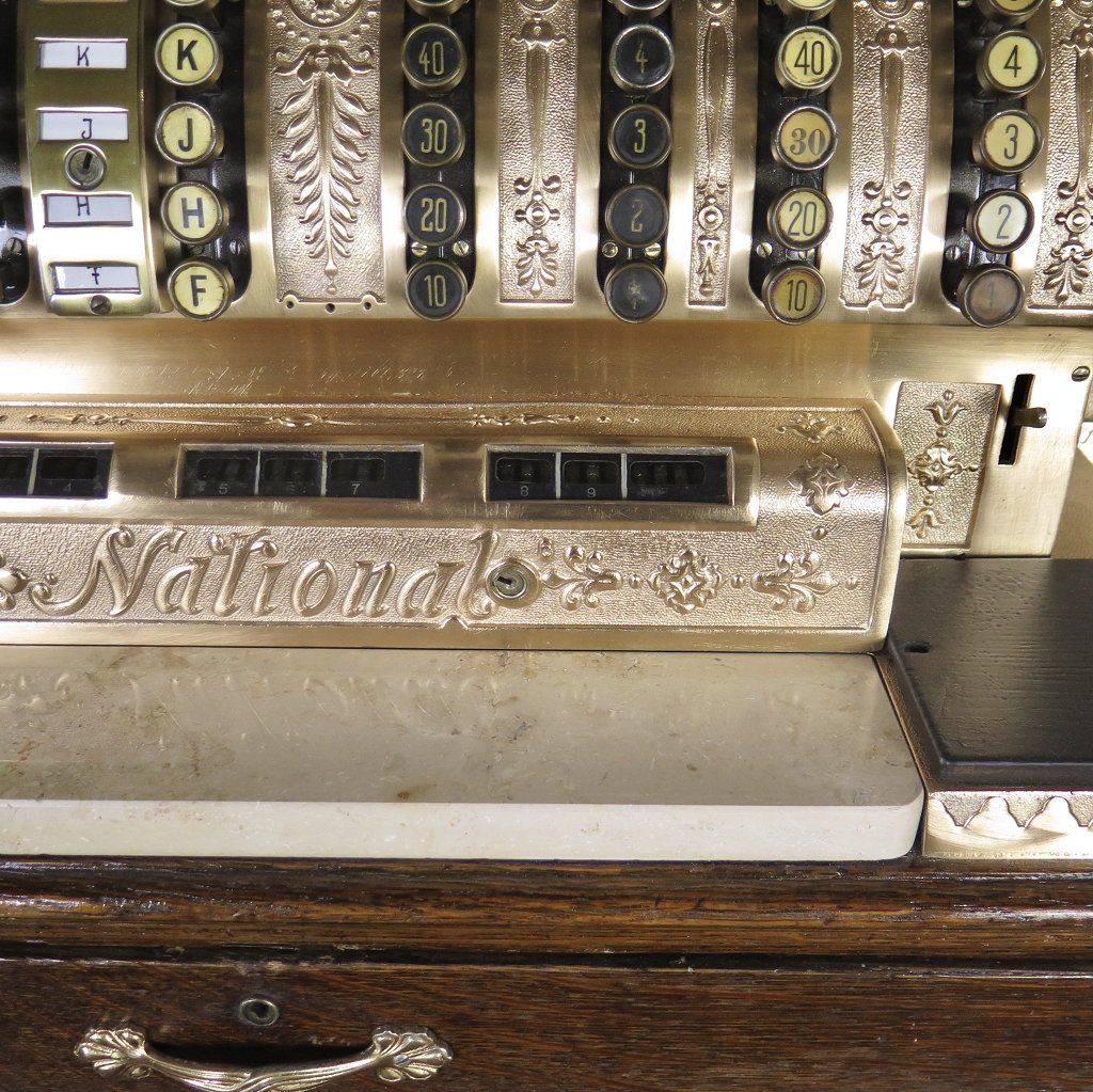 Ladenkasse National Jugendstil 1911