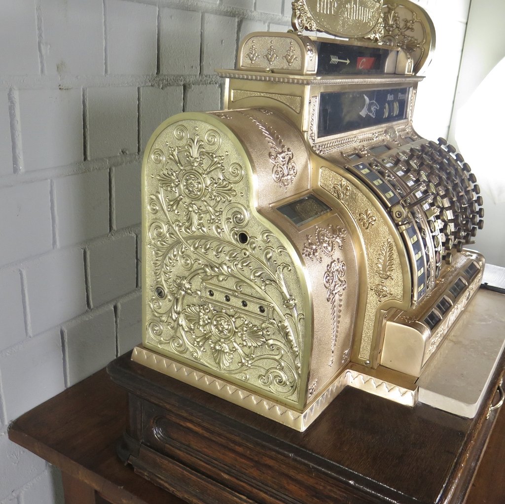 Ladenkasse National Jugendstil 1911