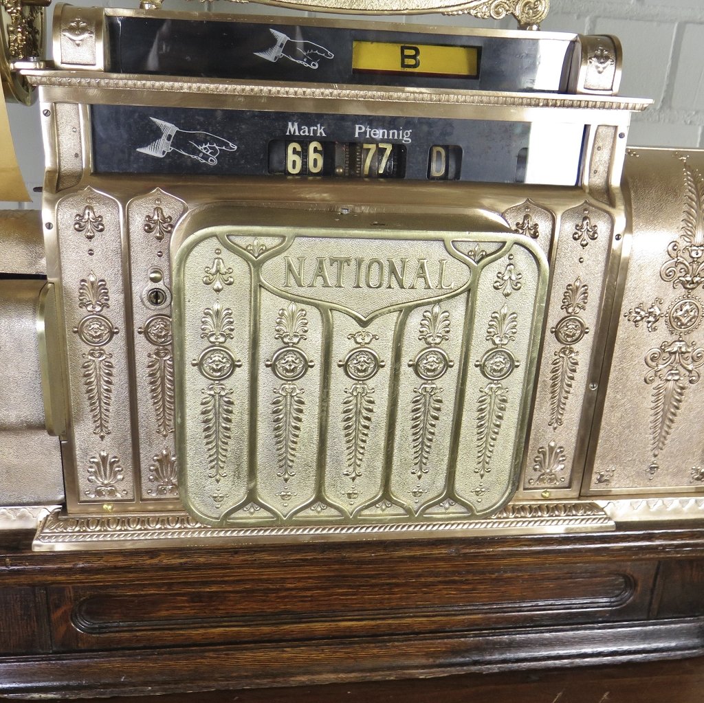 Ladenkasse National Jugendstil 1911
