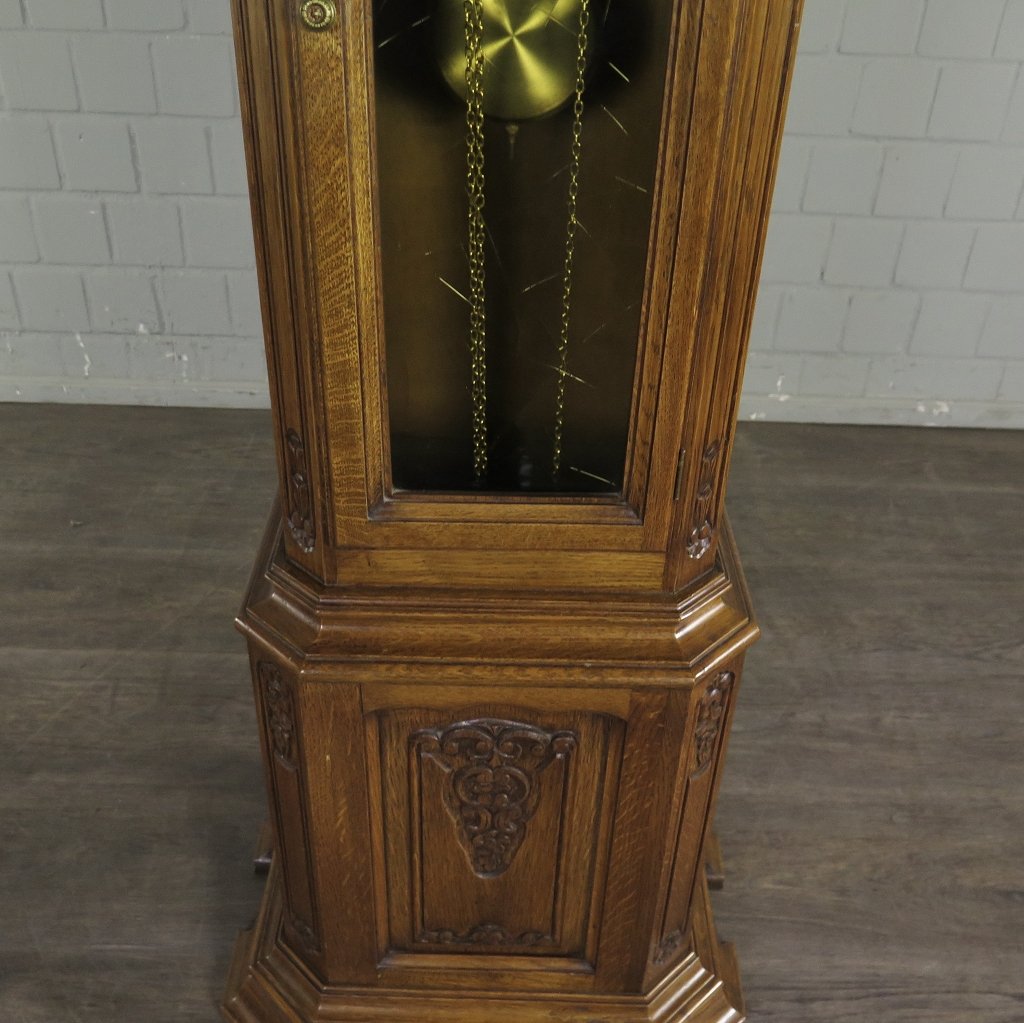 Standuhr Uhr Warmink Eiche Westminster