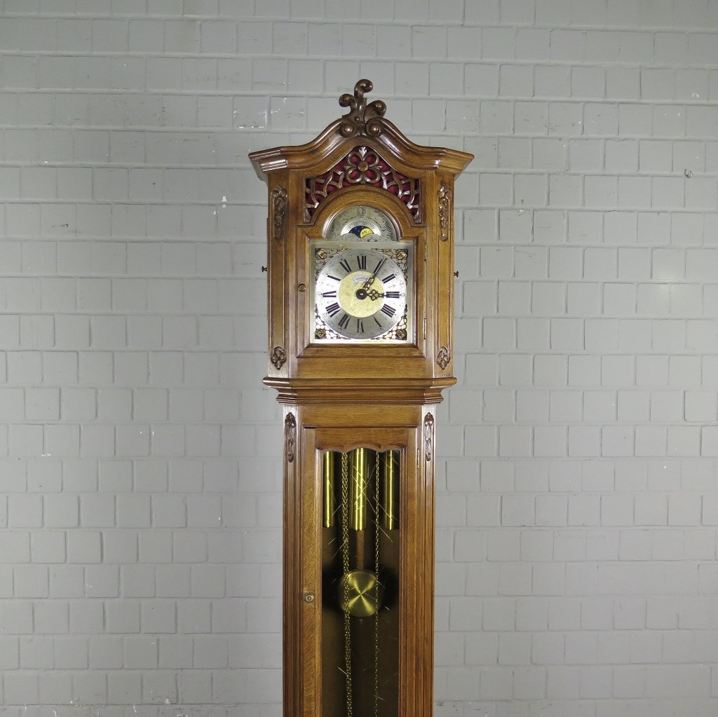 Standuhr Uhr Warmink Eiche Westminster