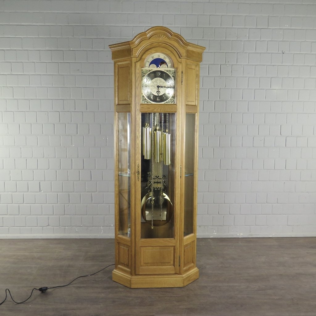 Standuhr Uhr Warmink Eiche Westminster