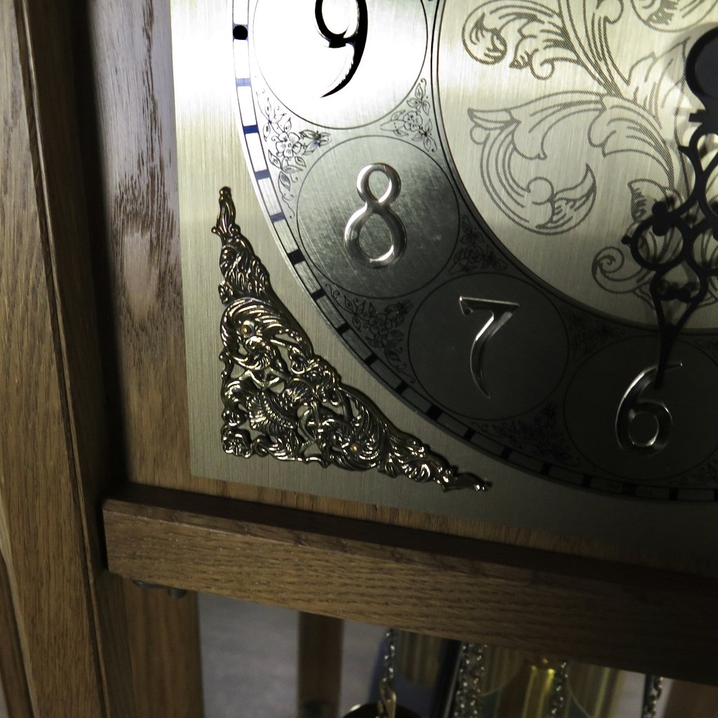 Standuhr Uhr Warmink Eiche Westminster