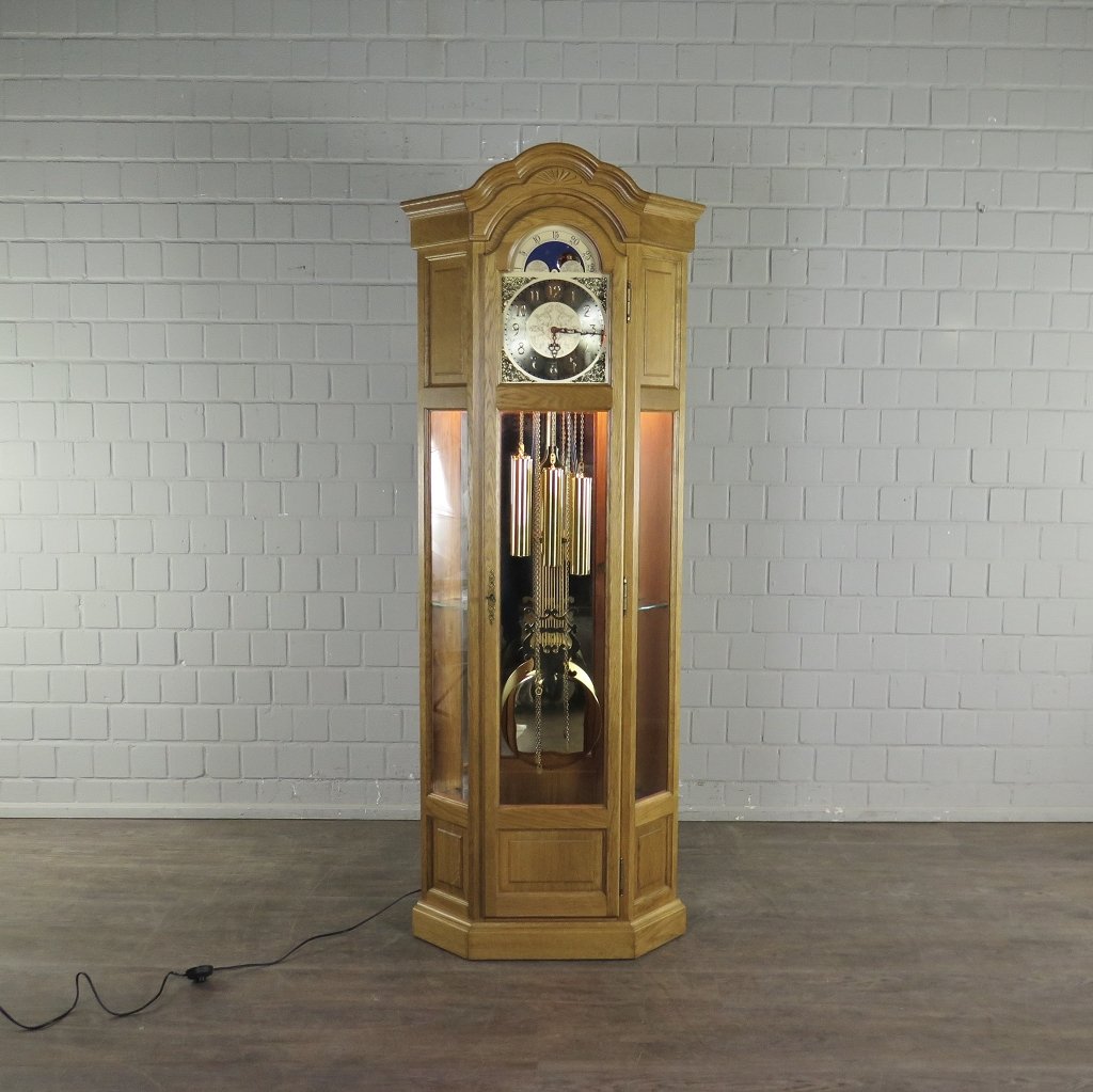 Standuhr Uhr Warmink Eiche Westminster