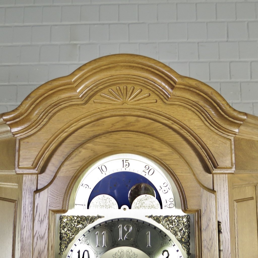 Standuhr Uhr Warmink Eiche Westminster