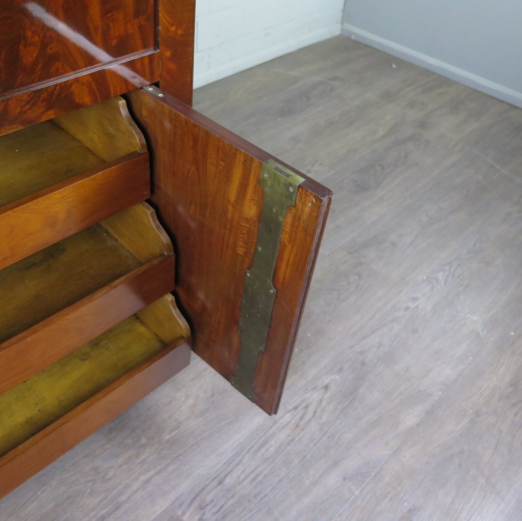 Sekretär Biedermeier 1850 Mahagoni