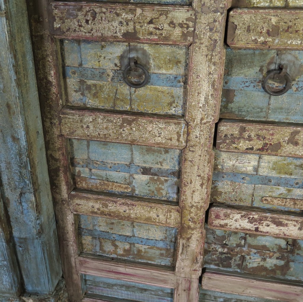 Tür Eingangstür Haustür 1880 Teakholz