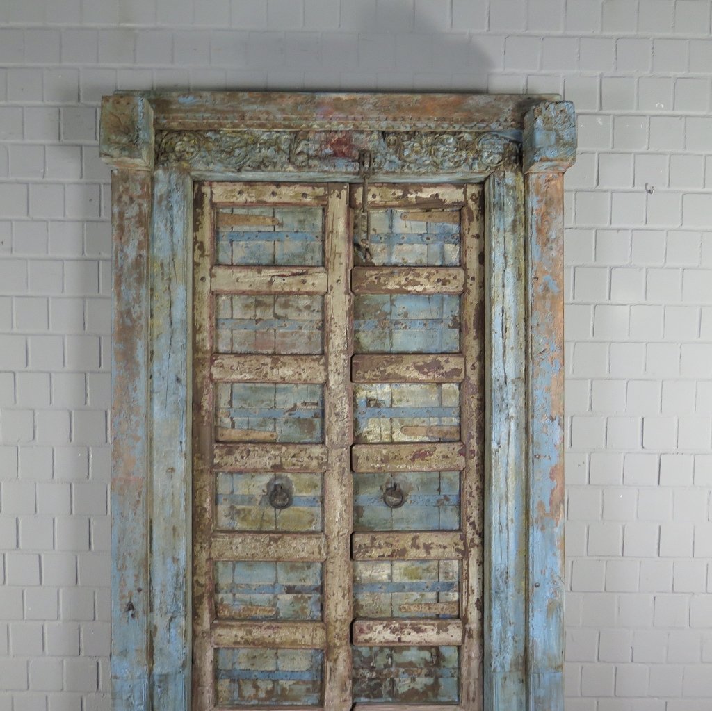 Tür Eingangstür Haustür 1880 Teakholz