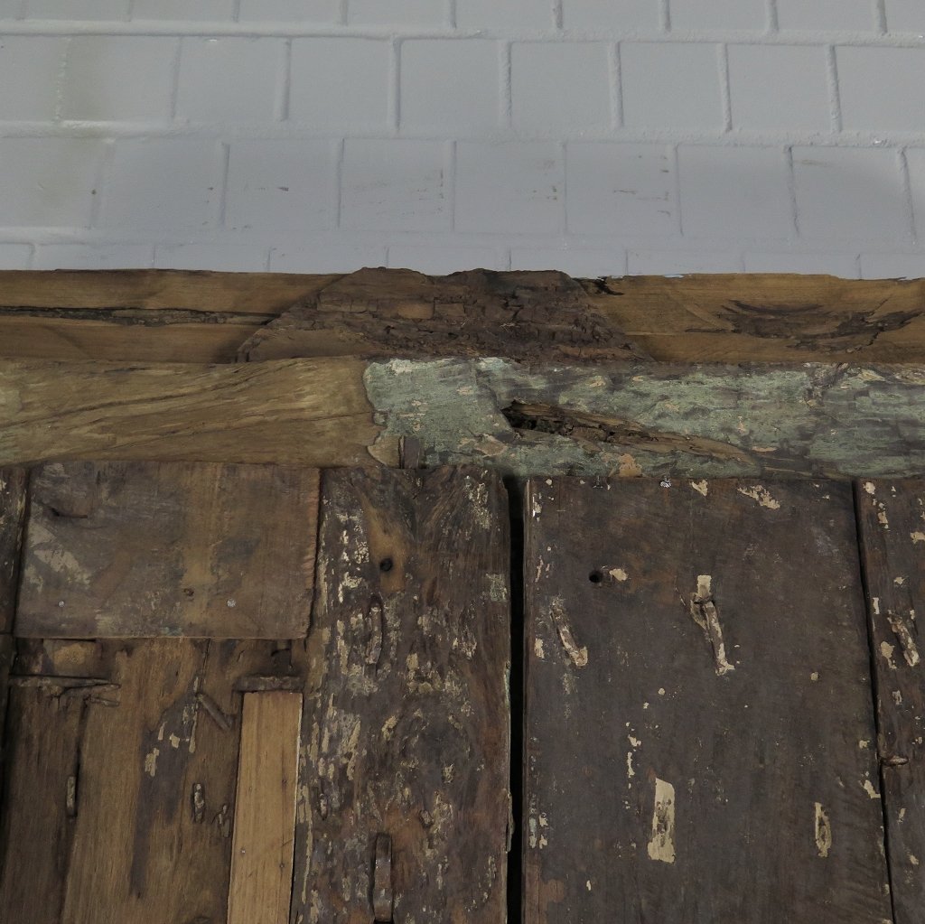 Tür Eingangstür Haustür 1880 Teakholz