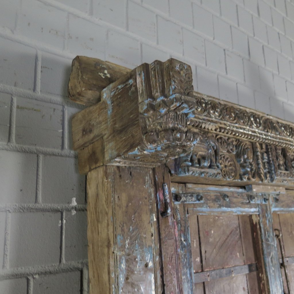 Tür Eingangstür Haustür 1880 Teakholz