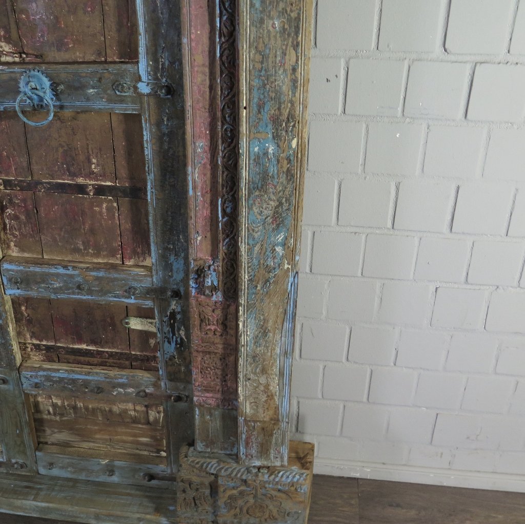 Tür Eingangstür Haustür 1880 Teakholz