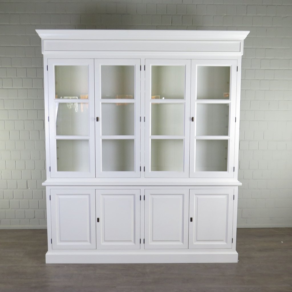 Vitrine Bücherschrank 2,05 m Kiefer