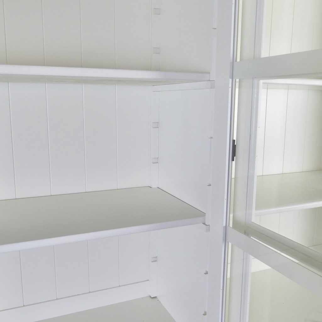 Vitrine Bücherschrank 2,05 m Kiefer