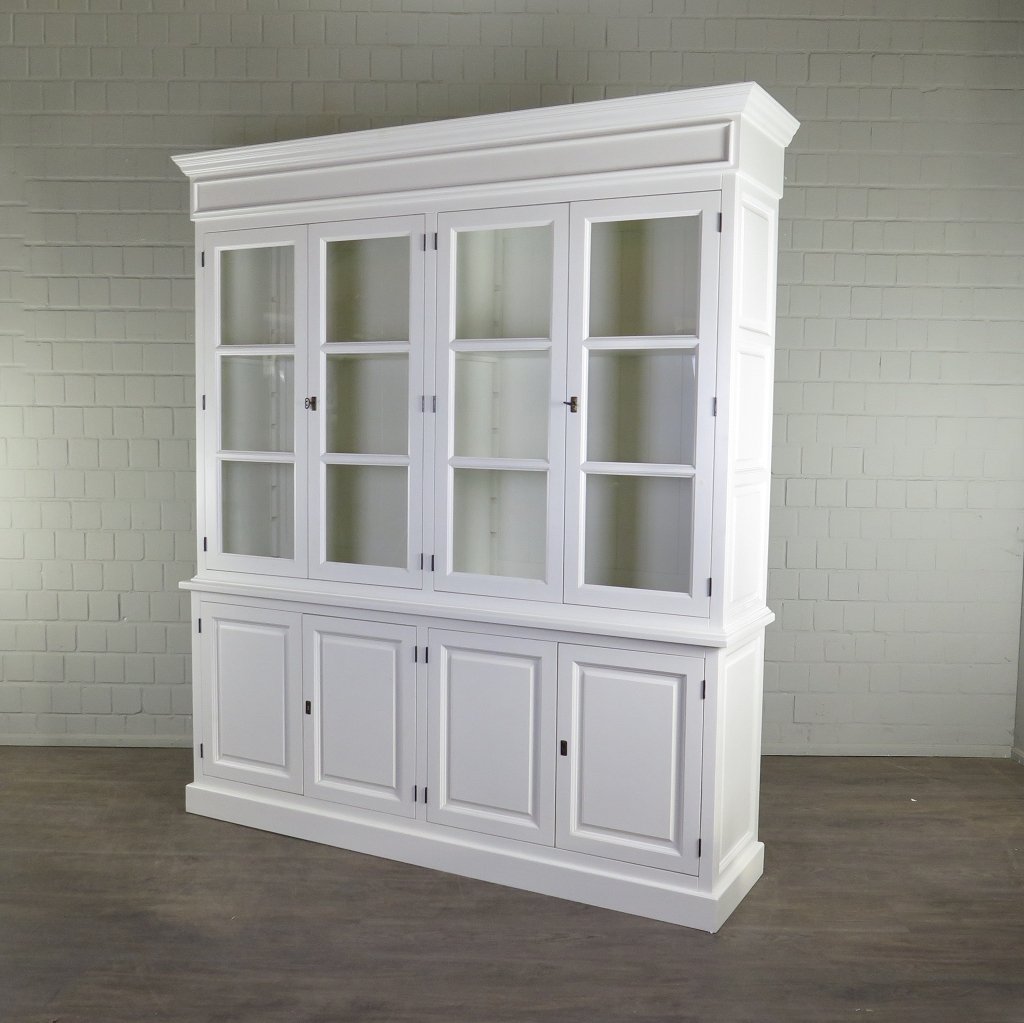 Vitrine Bücherschrank 2,05 m Kiefer