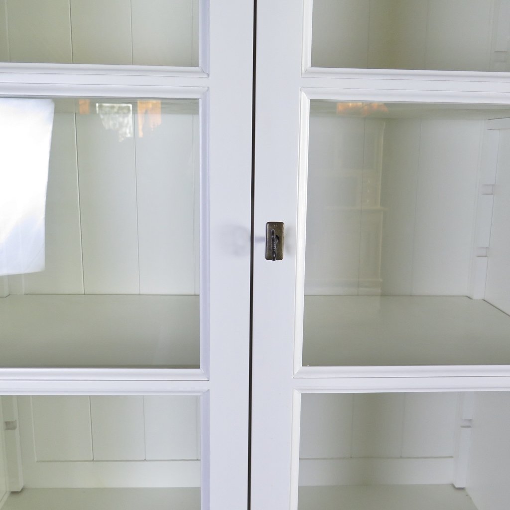 Vitrine Bücherschrank 2,05 m Kiefer