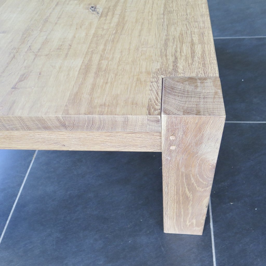 Couchtisch Wohnzimmertisch Eiche 1,00 m x 1,00 m