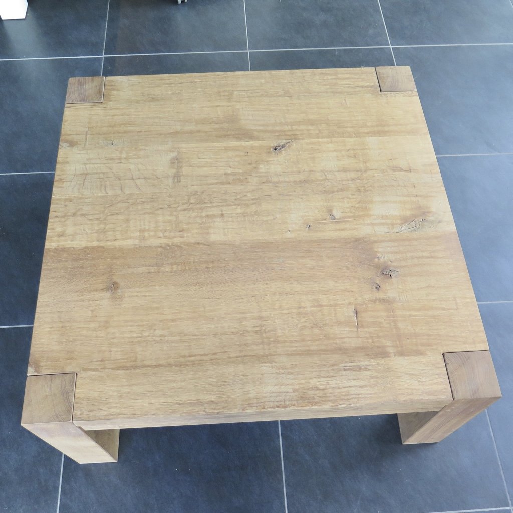 Couchtisch Wohnzimmertisch Eiche 1,00 m x 1,00 m