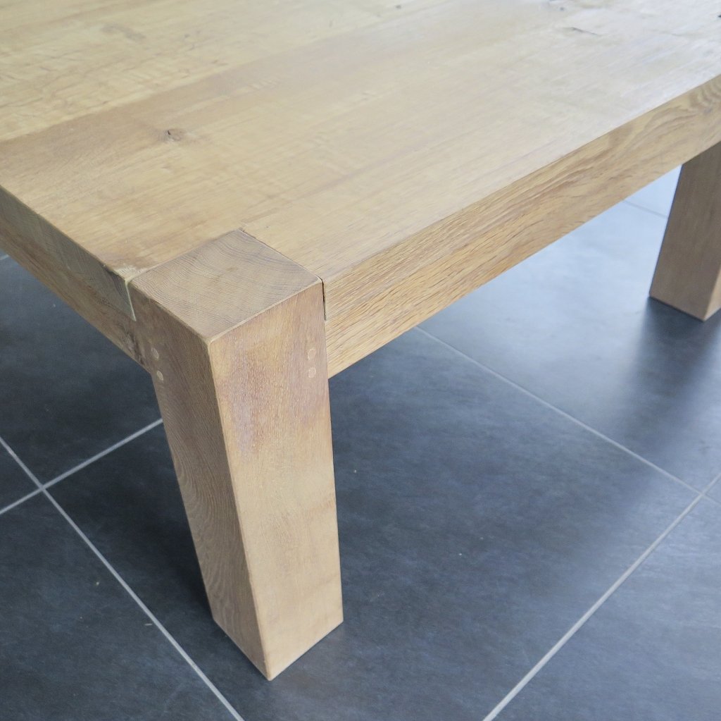Couchtisch Wohnzimmertisch Eiche 1,00 m x 1,00 m