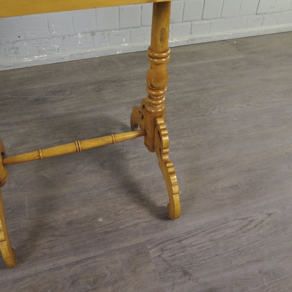 Salon-Tisch Serviertisch Beistelltisch Biedermeier 1860 Birke