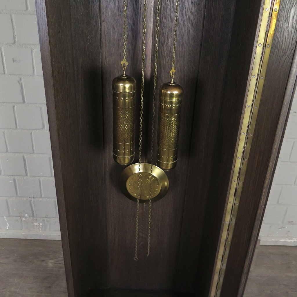 Standuhr Uhr Jugendstil 1910 Eiche