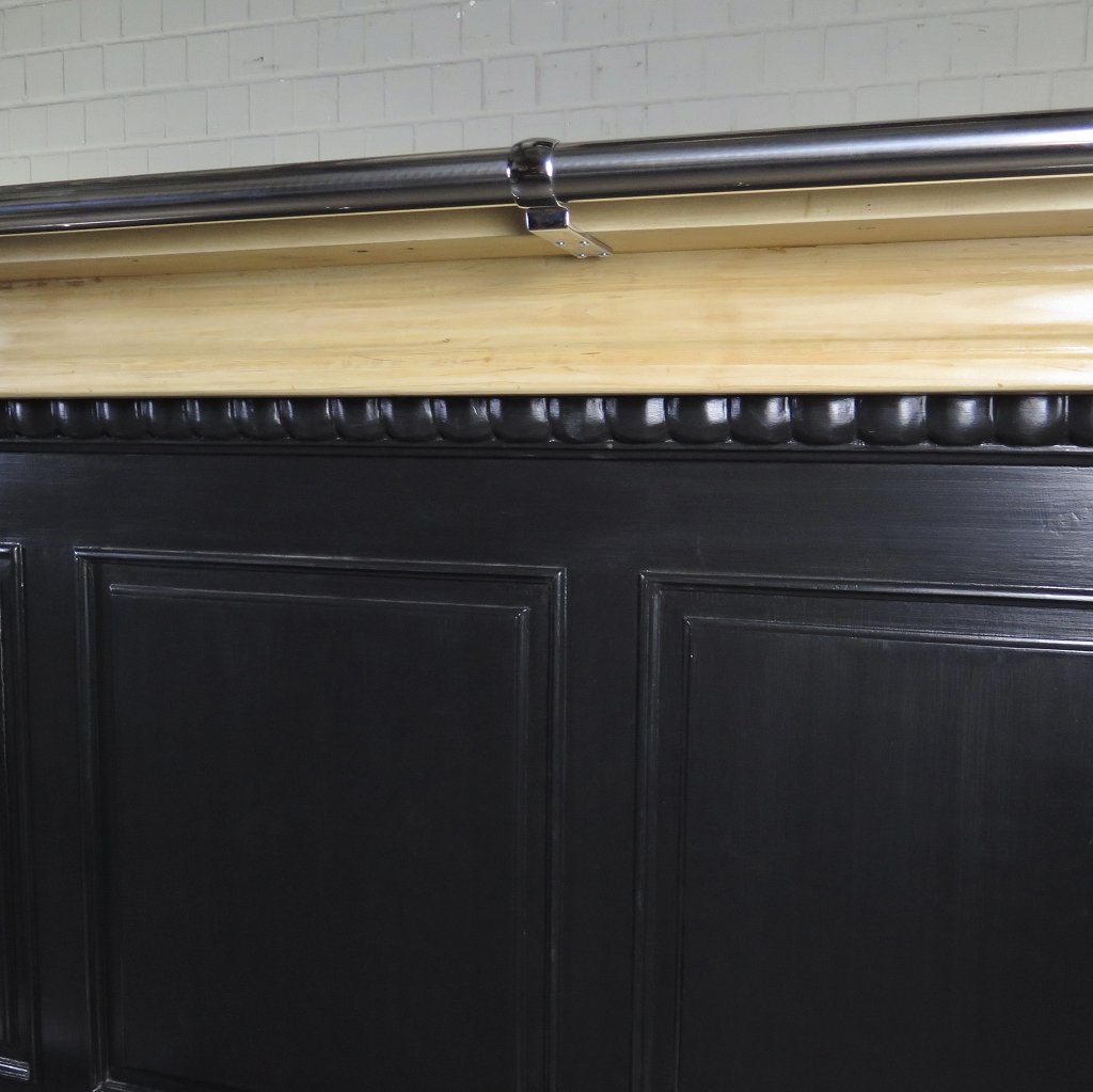 Englische Bar Theke Tresen Massivholz 2,76 m