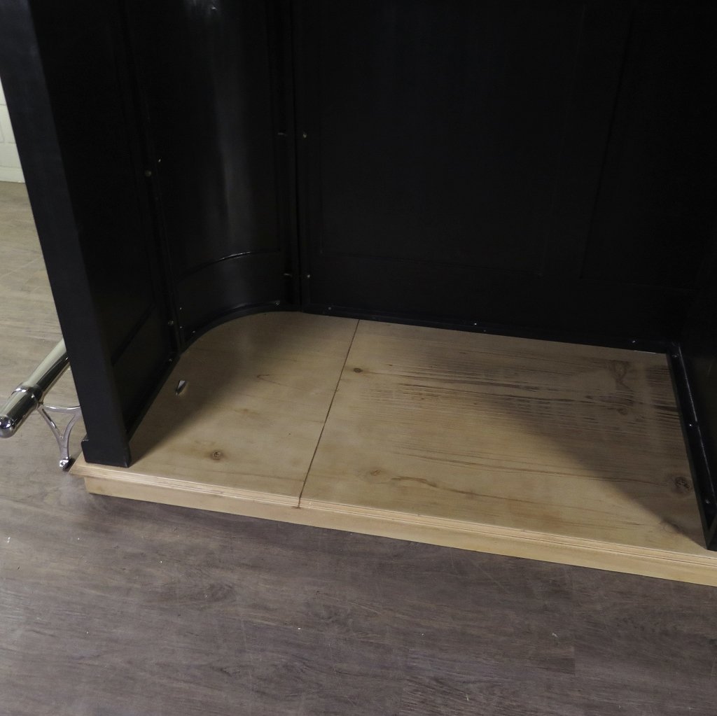 Englische Bar Theke Massivholz 2,76 m