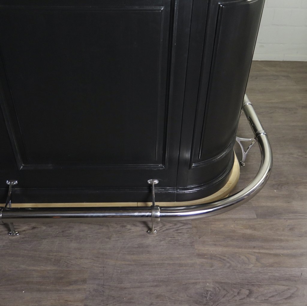 Englische Bar Theke Massivholz 2,76 m