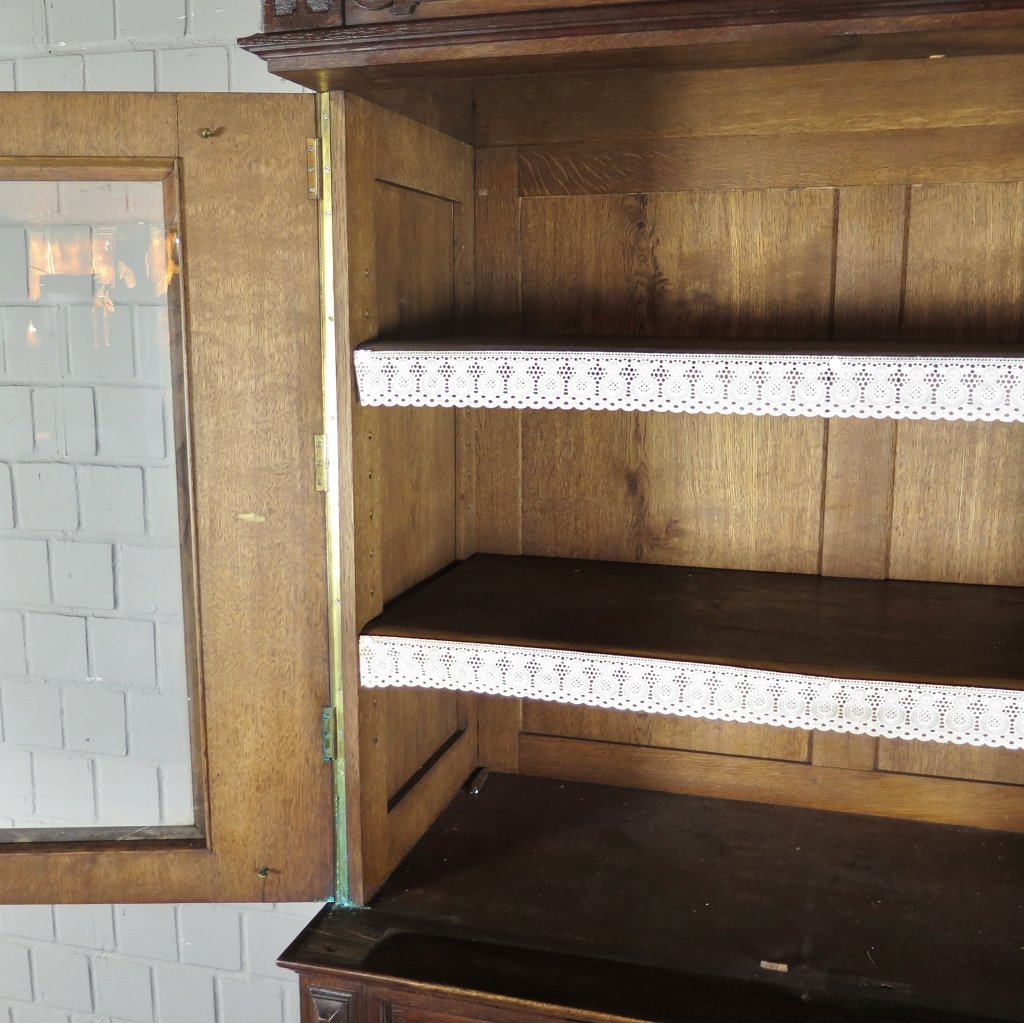 Buffetschrank Schrank Gründerzeit 1880 Eiche