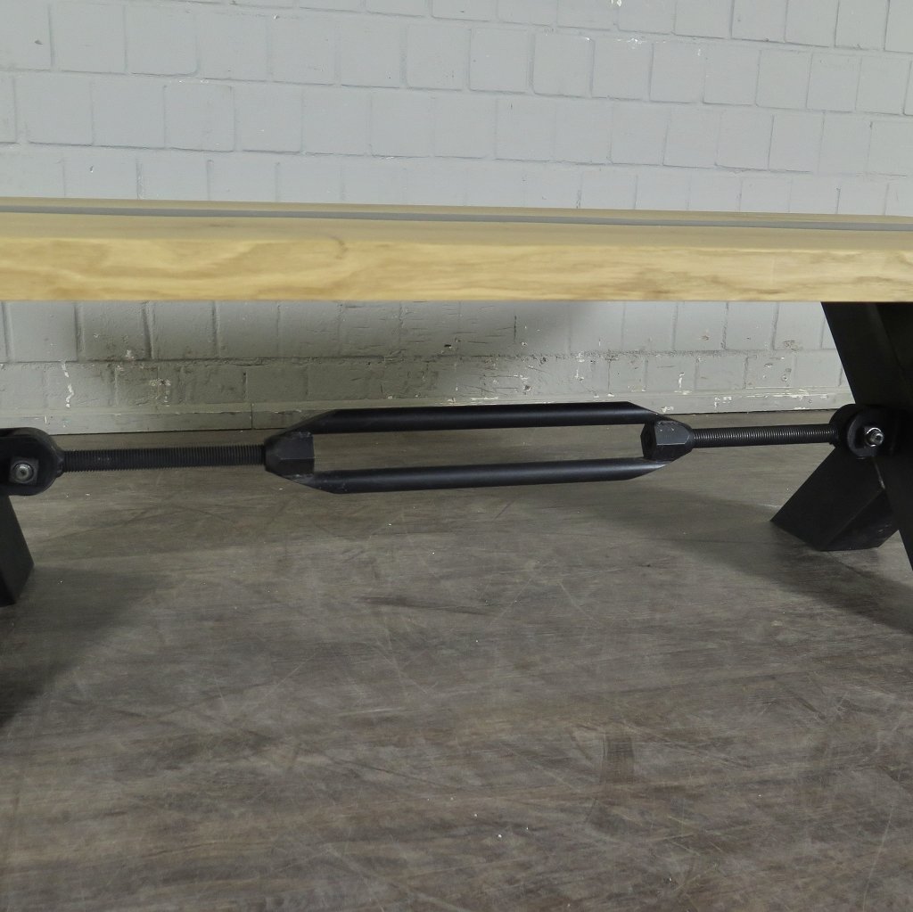 Couchtisch Wohnzimmertisch Eiche Epoxy 1,60 m x 0,80 m