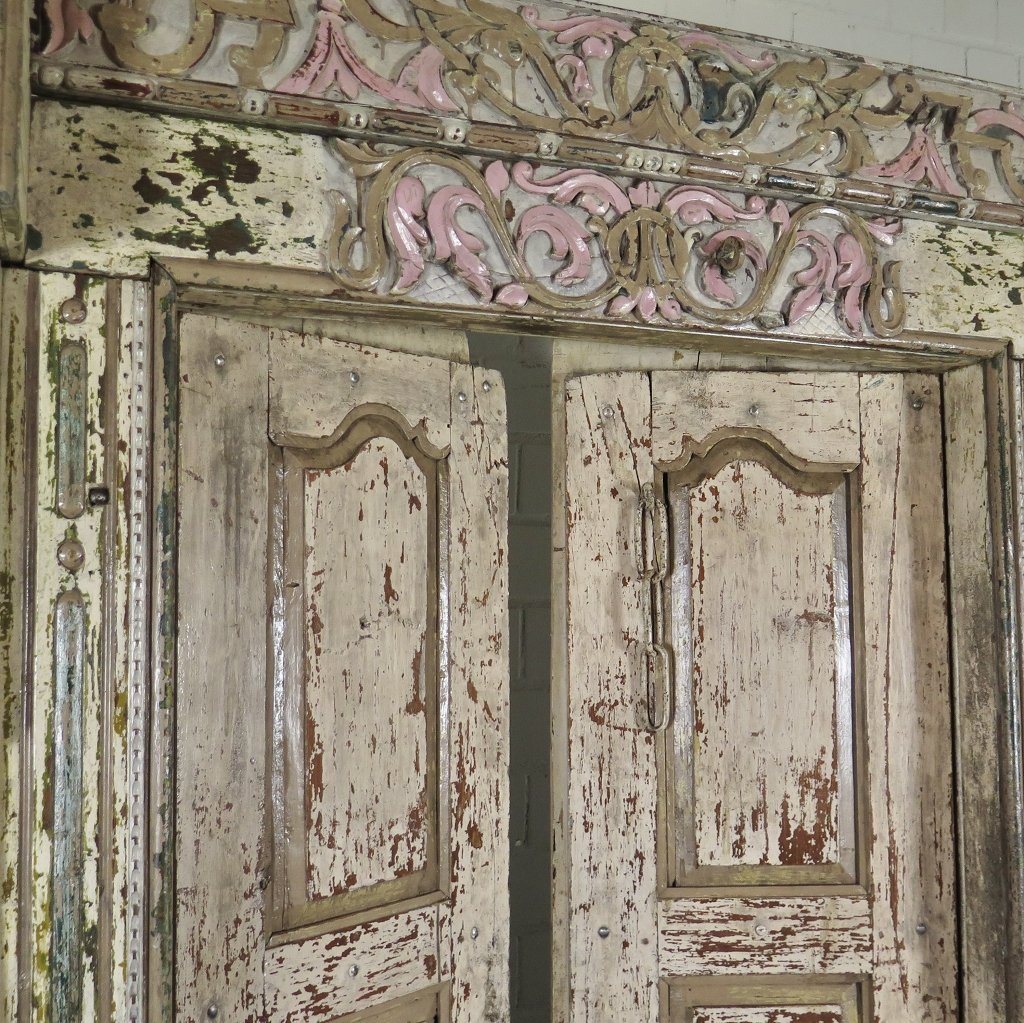 Tür Eingangstür Haustür 1880 Teakholz