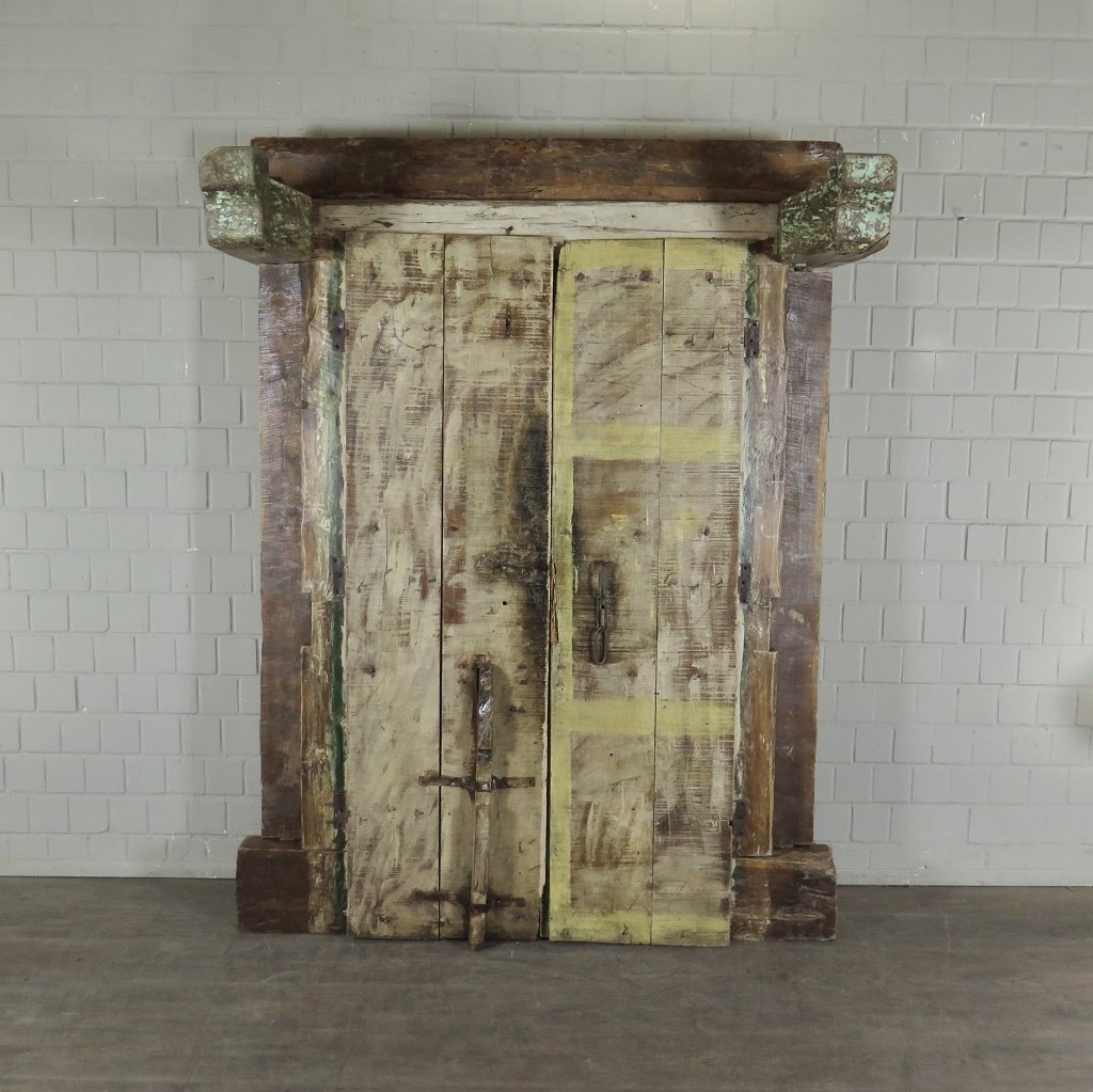 Tür Eingangstür Haustür 1880 Teakholz