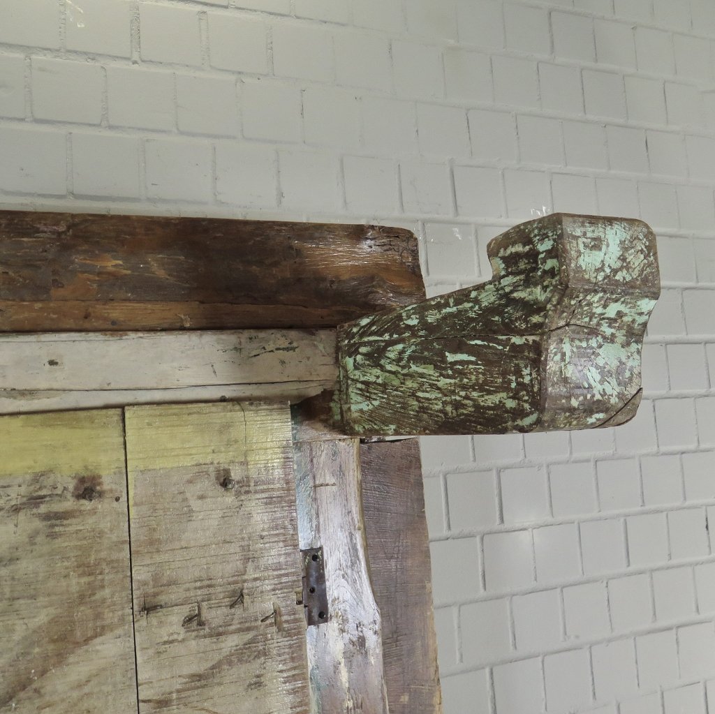 Tür Eingangstür Haustür 1880 Teakholz