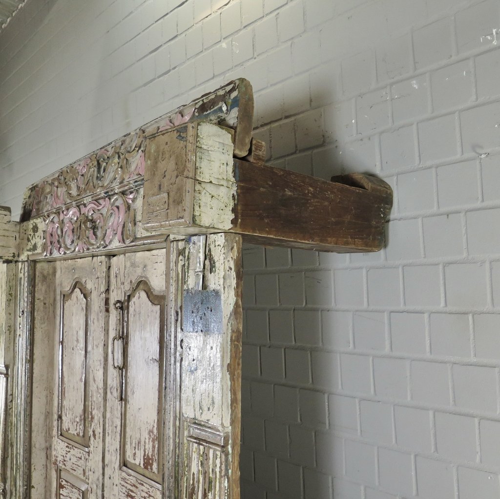 Tür Eingangstür Haustür 1880 Teakholz