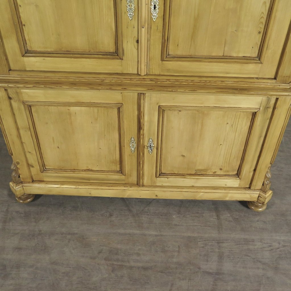 Stapelschrank Schrank Kleiderschrank Louis Philippe 1860 Kiefer