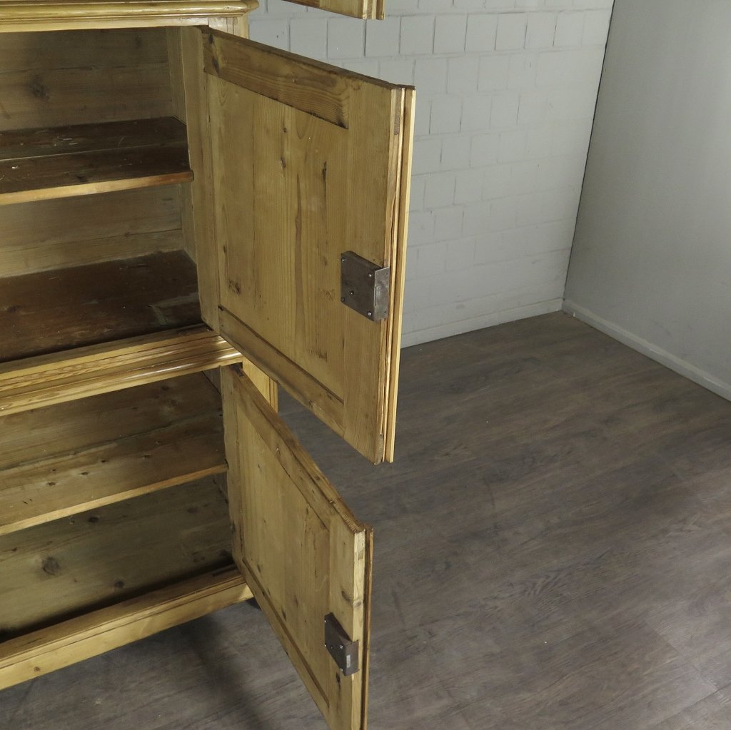 Stapelschrank Schrank Kleiderschrank Louis Philippe 1860 Kiefer