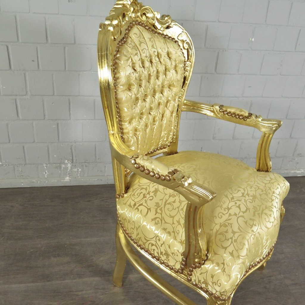 Barockstuhl Stuhl Gold Setpreis 