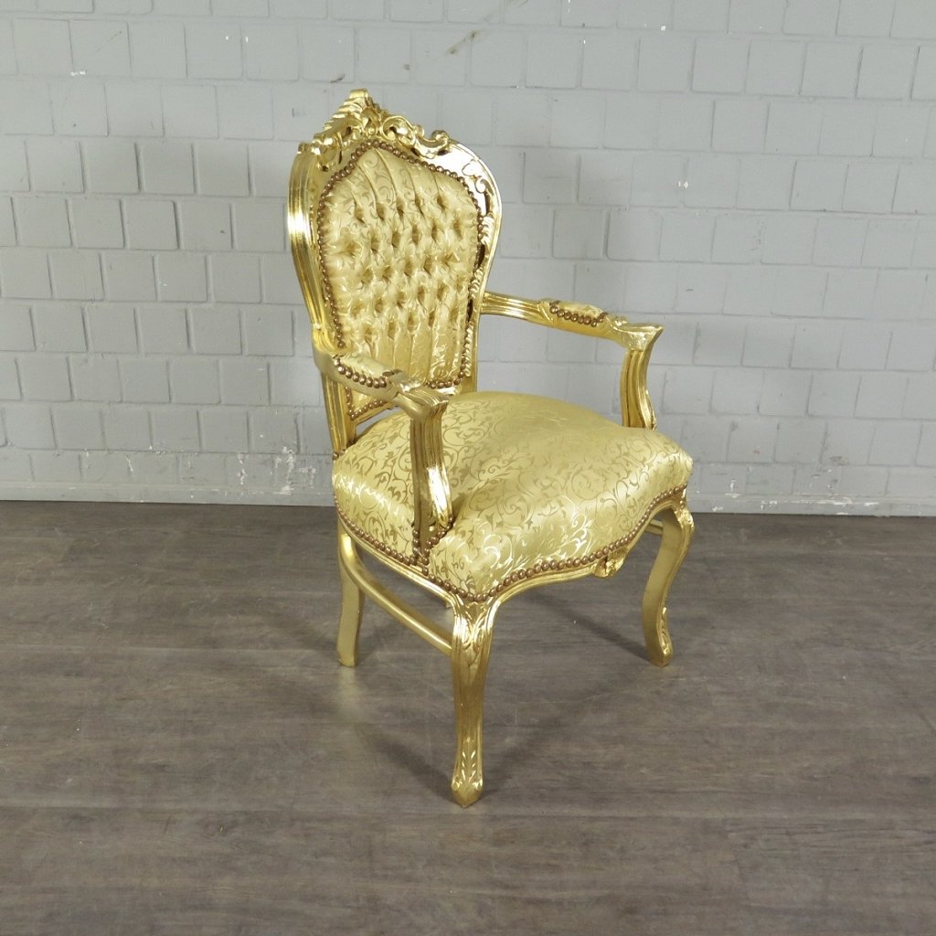 Barockstuhl Stuhl Gold Setpreis 