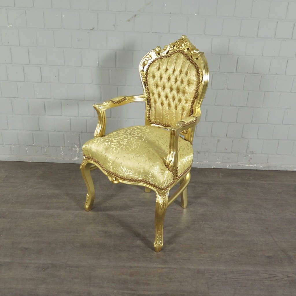 Barockstuhl Stuhl Gold Setpreis 