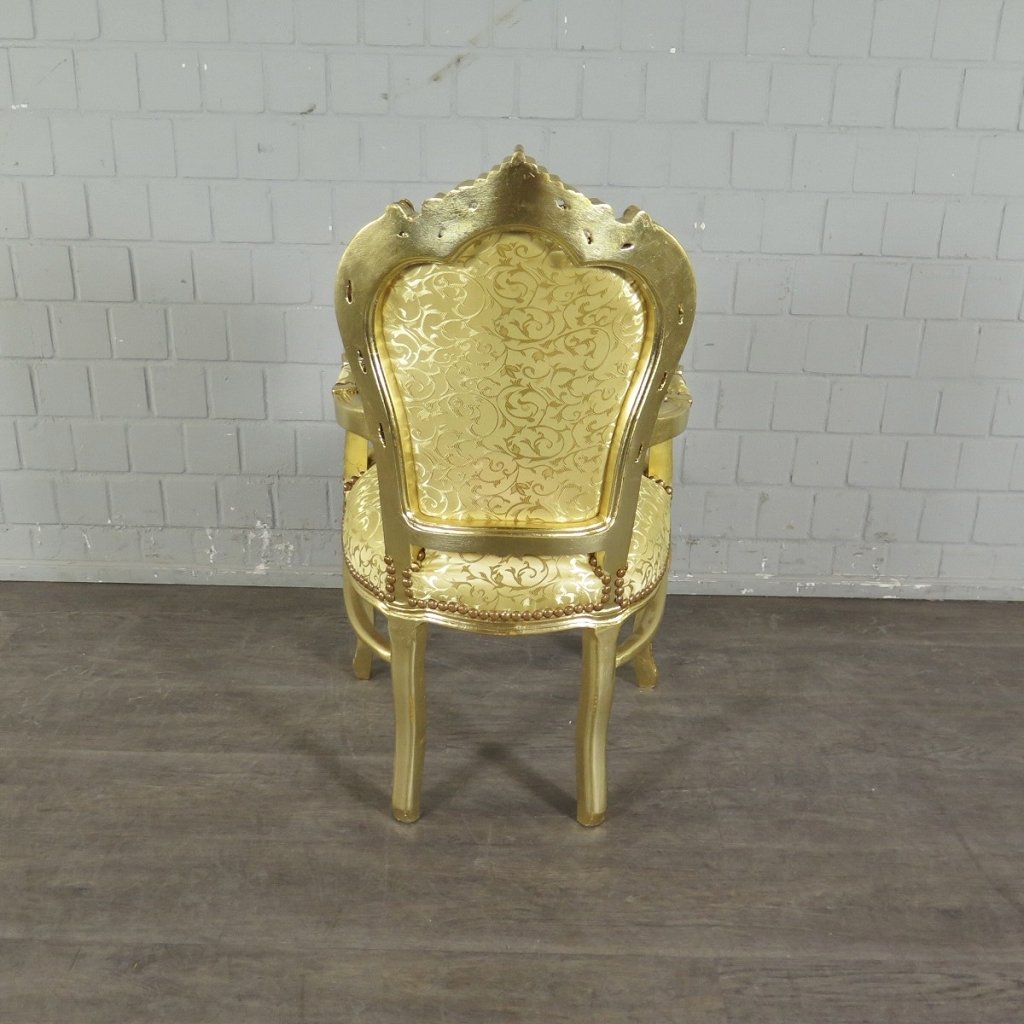 Barockstuhl Stuhl Gold Setpreis 