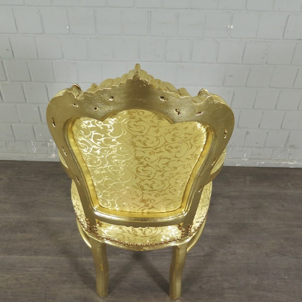 Barockstuhl Stuhl Gold Setpreis 