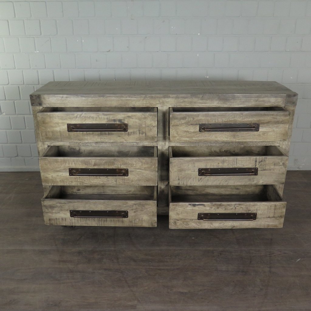 Kommode Sideboard Mangoholz 1,50 m