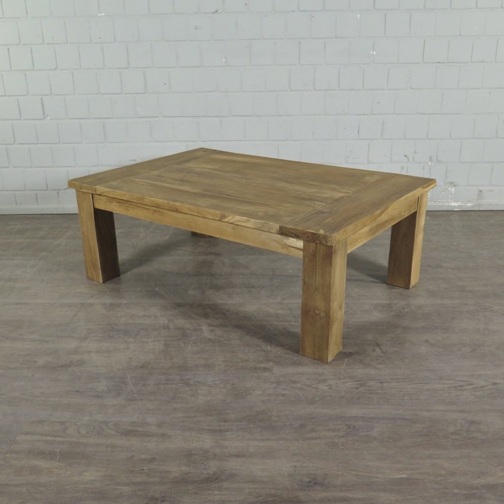 Couchtisch Wohnzimmertisch Teakholz 1,20 m x 0,80 m