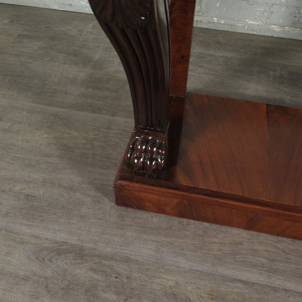 Wandtisch Konsolentisch Biedermeier 1820 Mahagoni