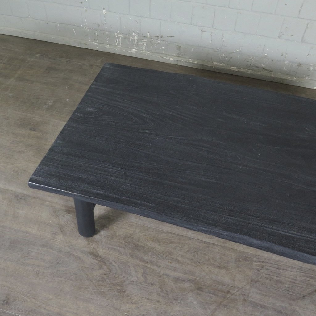 Couchtisch Landhausstil Schwarz 1,30 m x 0,70 m