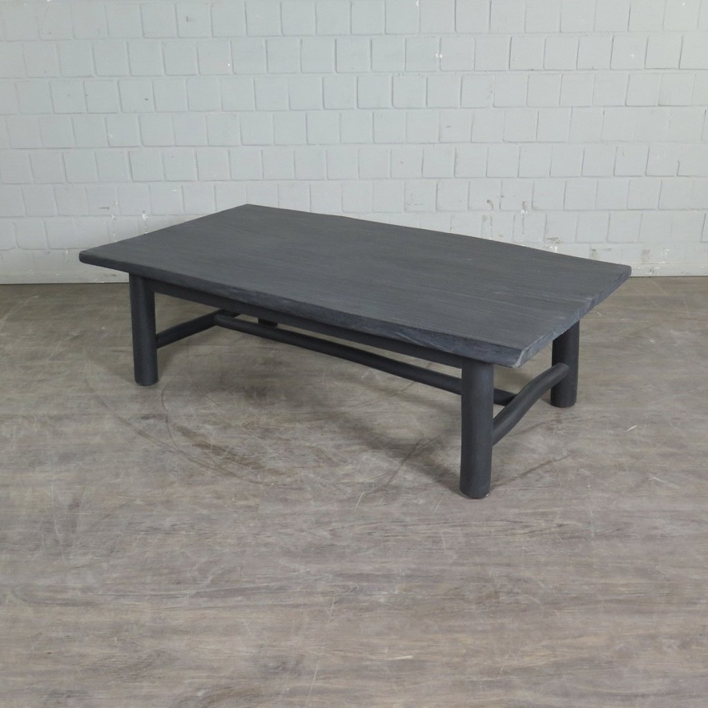 Couchtisch Landhausstil Schwarz 1,30 m x 0,70 m