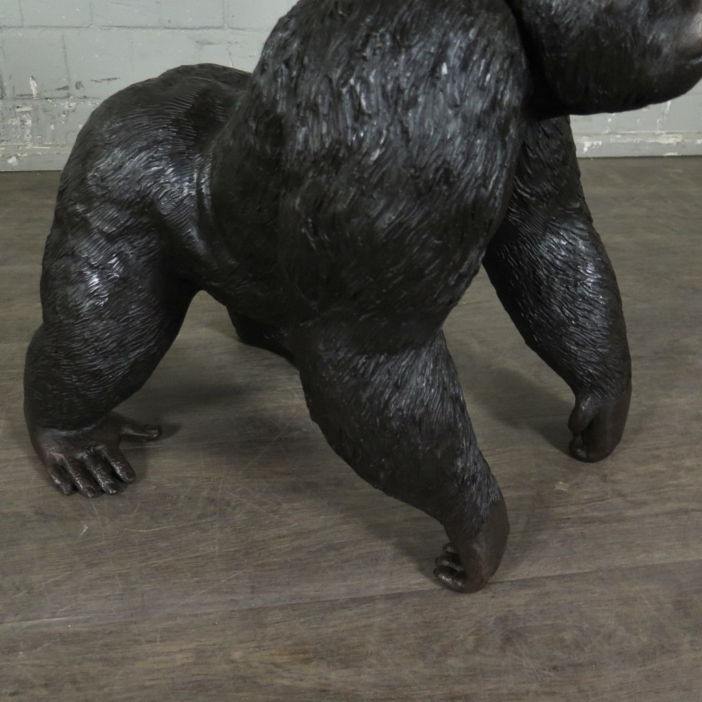 Bronze Gorilla Sculpture